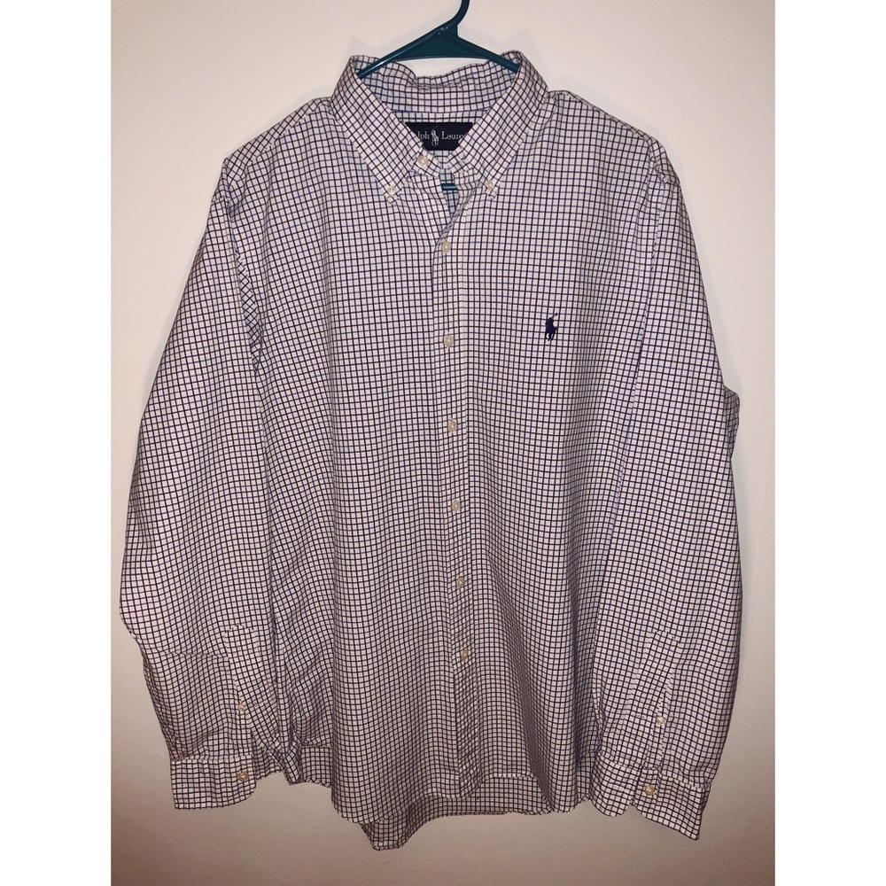 Polo Button Up Men’s Large